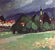 Alexei Jawlensky, landscape,murnau